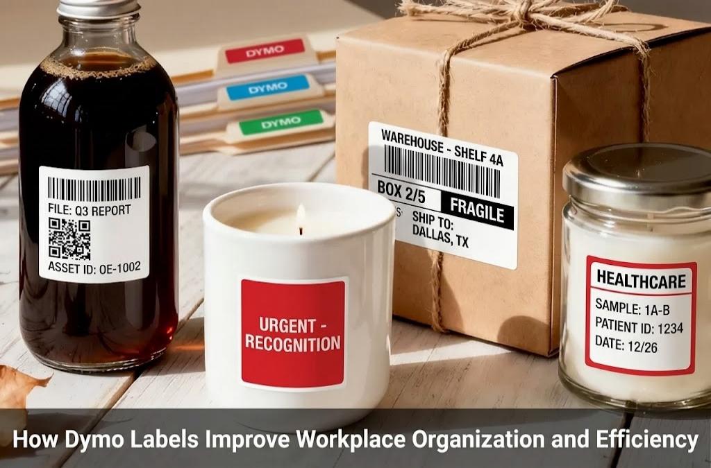 How Dymo Labels Improve Workplace Organization and Efficiency