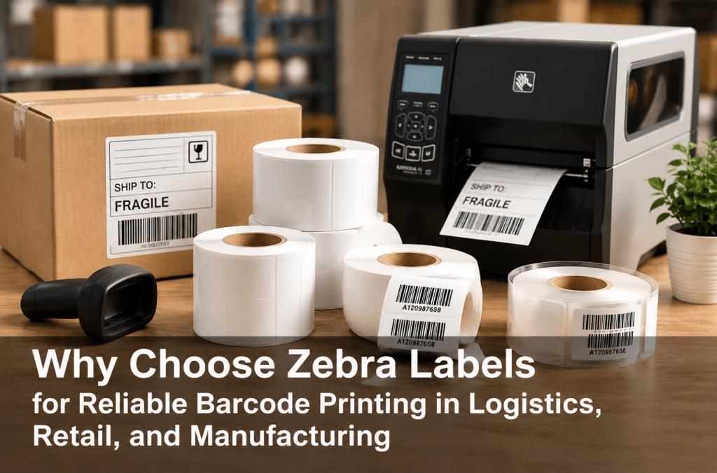 Why Choose Zebra Labels for Reliable Barcode Printing in Logistics, Retail, and Manufacturing