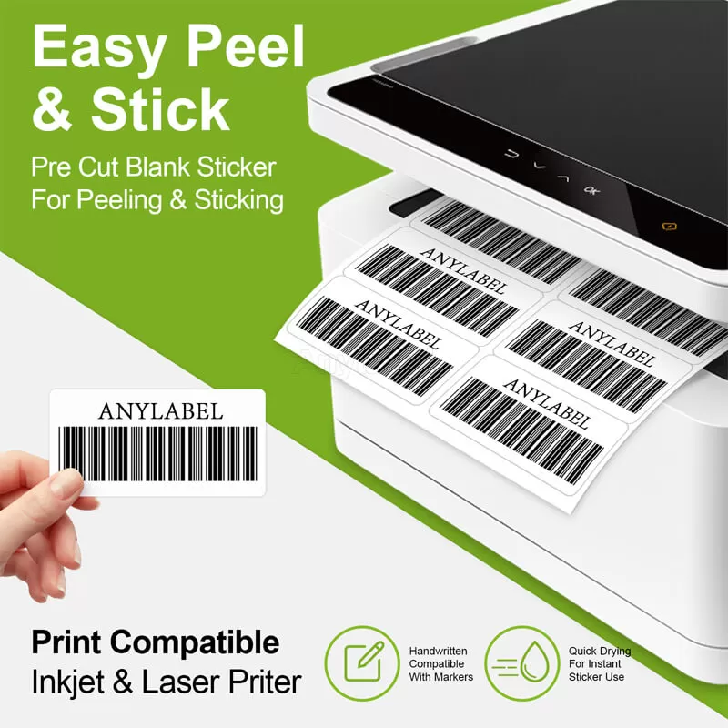 10up 4 x 2 shipping address barcode labels for laser inkjet printers manufacturer