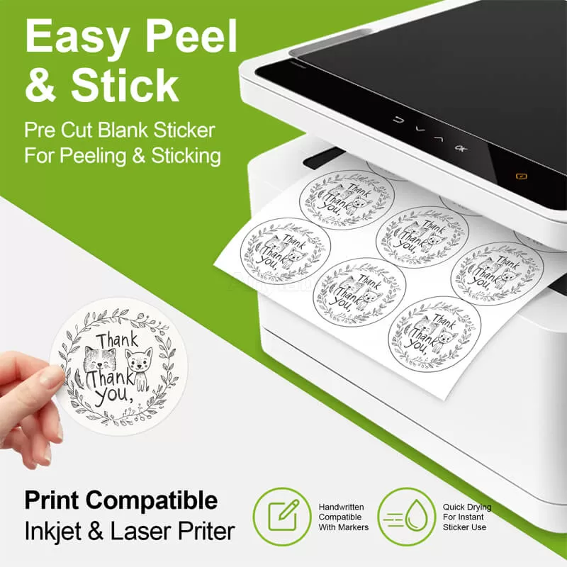 12up 25 round labels for laser inkjet printers manufacturer