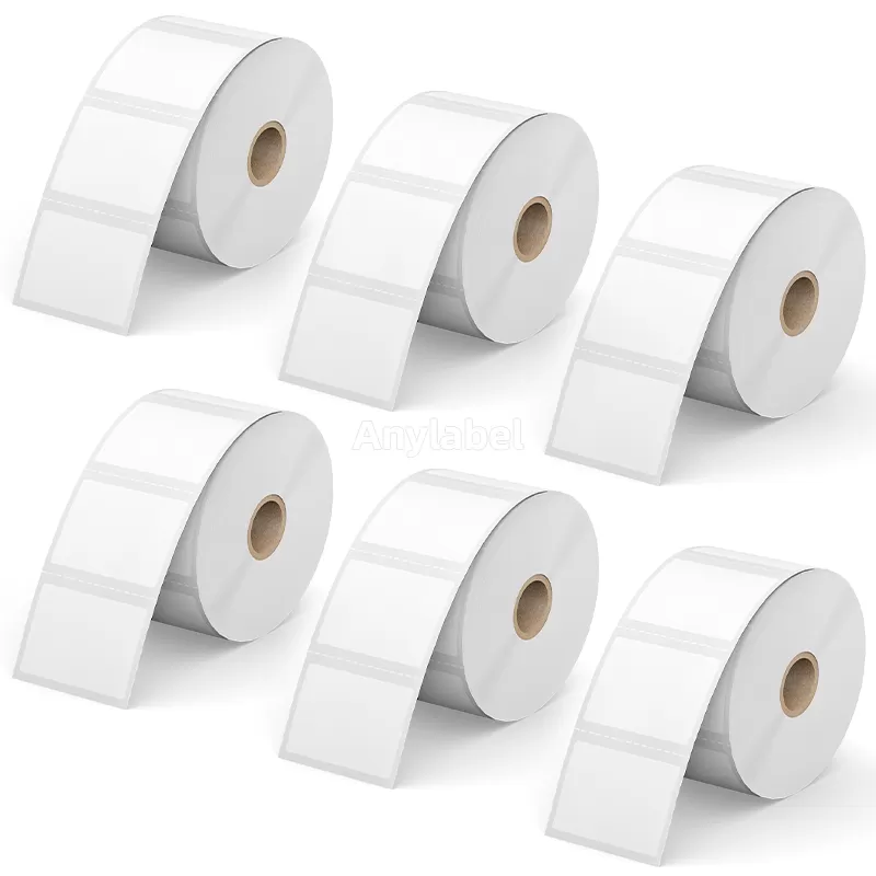 Zebra 2'' x 1.5'' Direct Thermal Shipping Labels