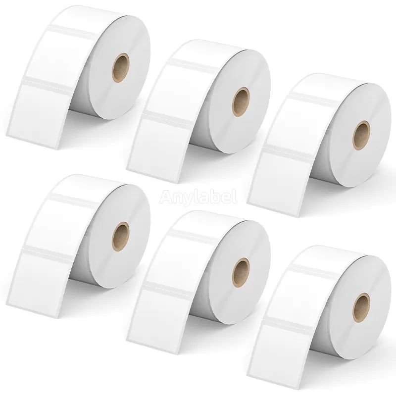 Zebra 2'' x 2'' Direct Thermal Shipping Labels