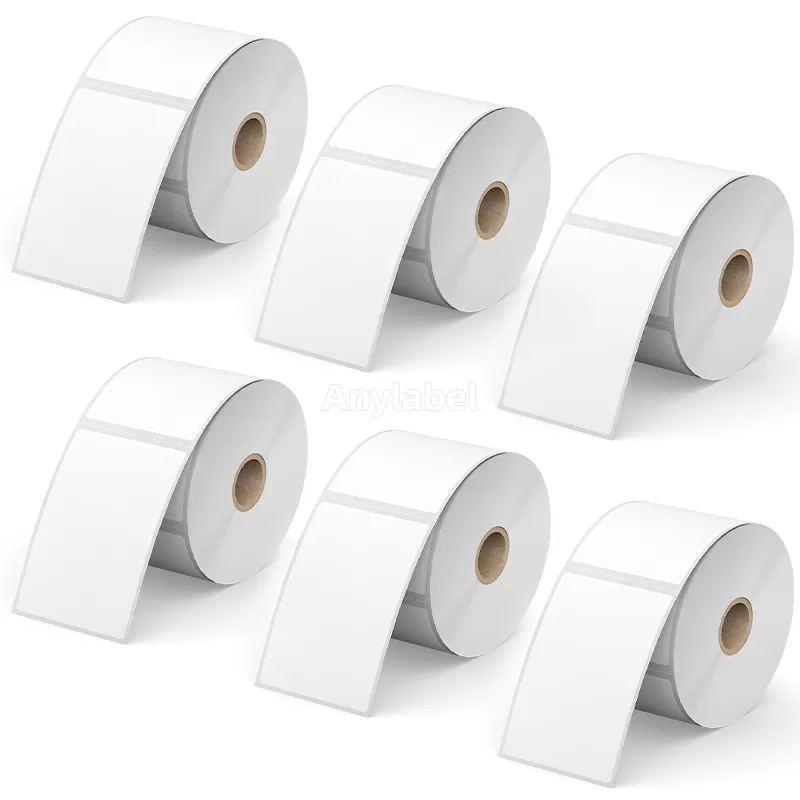 Zebra 2.25'' x 4'' Direct Thermal Shipping Labels