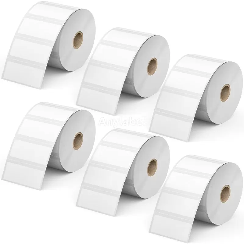 Zebra 2.5'' x 1'' Direct Thermal Shipping Labels