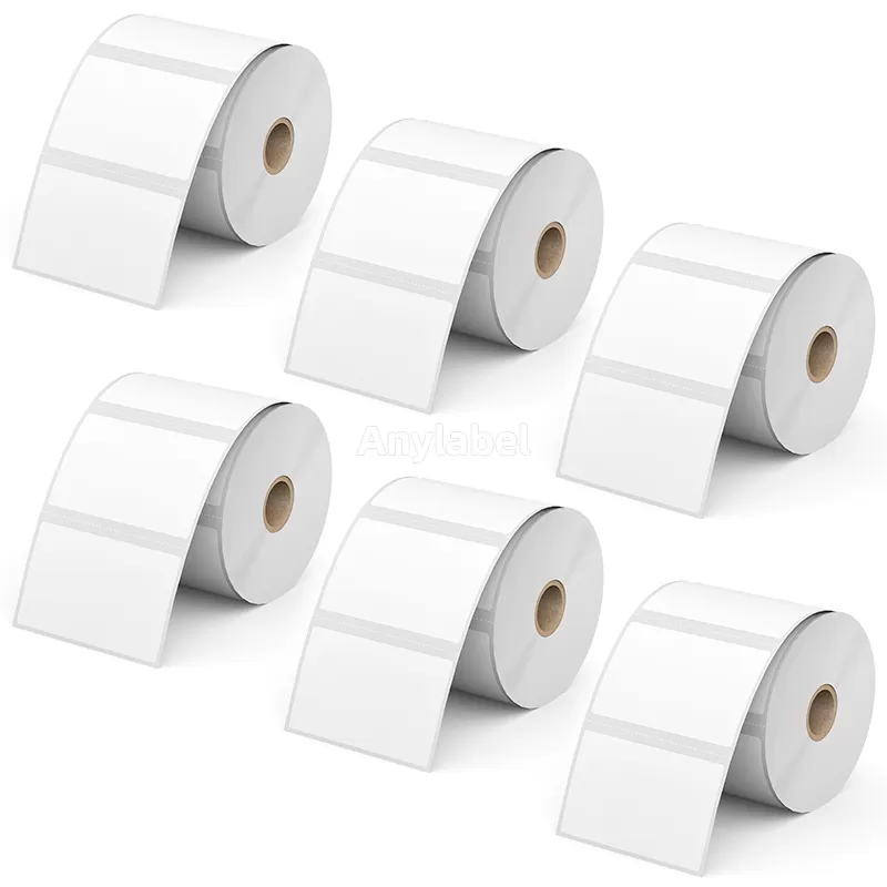 Zebra 3'' x 1.5'' Direct Thermal Shipping Labels