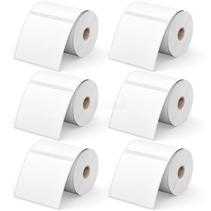 Zebra 4'' x 4'' Direct Thermal Shipping Labels