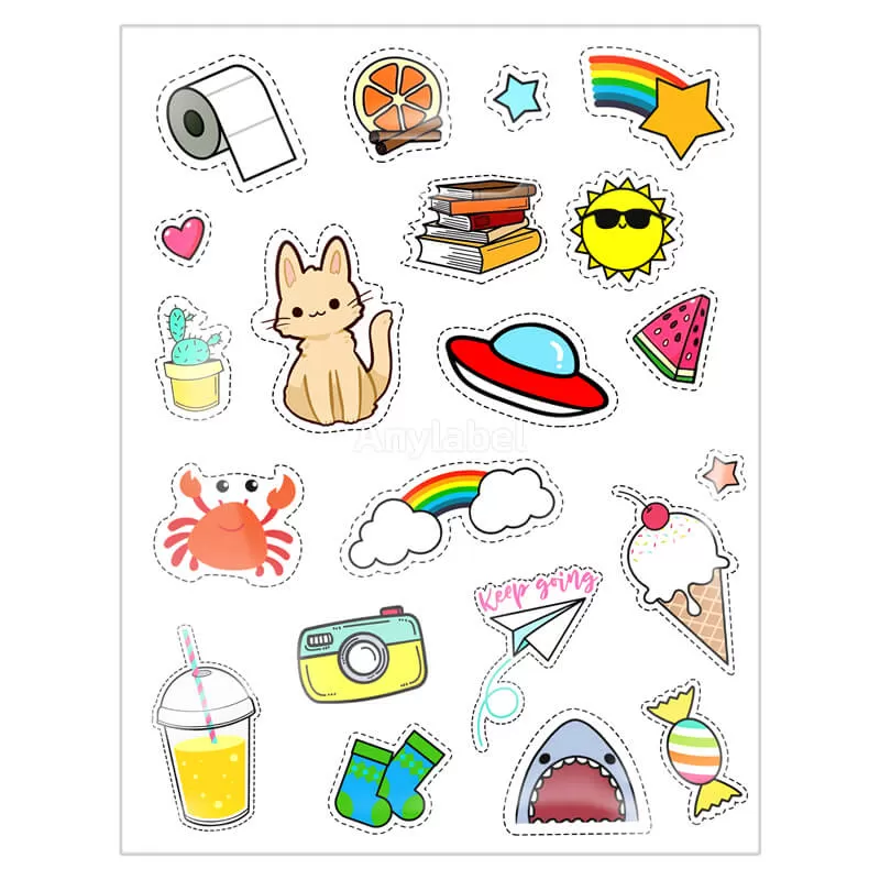 85 x 11 glossy vinyl sticker paper for inkjet or laser printers china