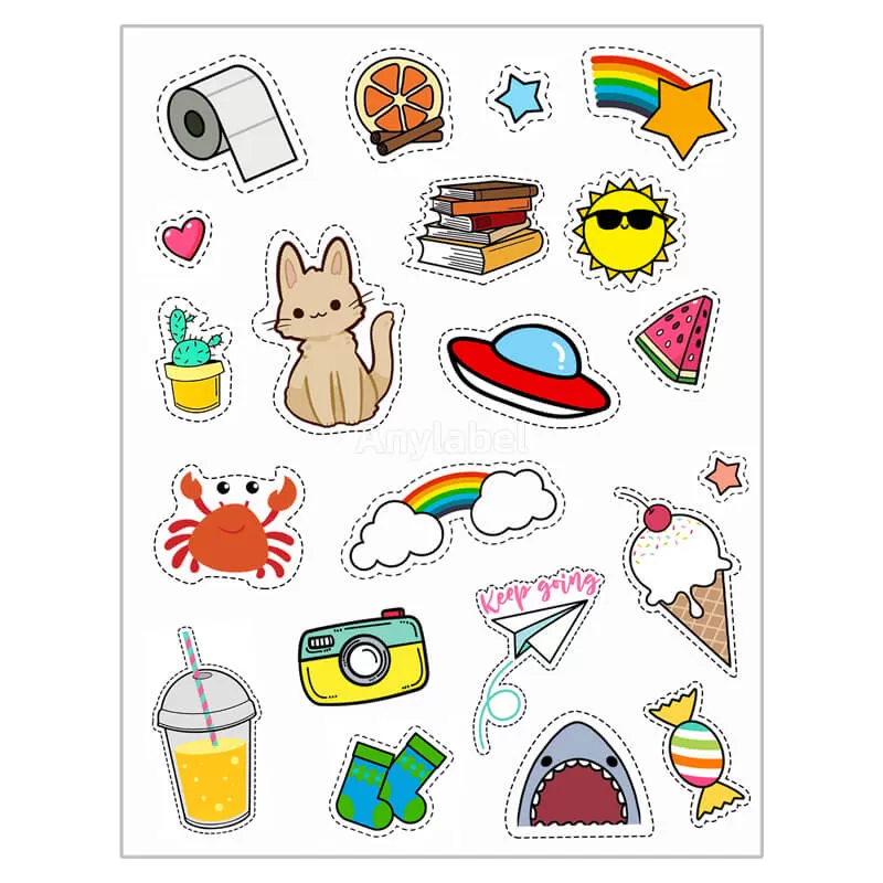 85 x 11 matte vinyl sticker paper for inkjet or laser printers china