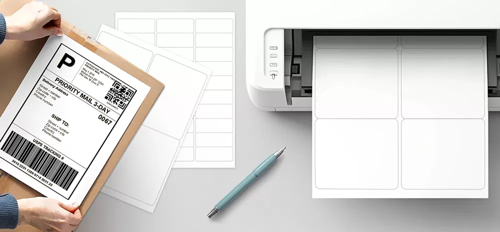 A4 sheet label for laser&inkjet printer