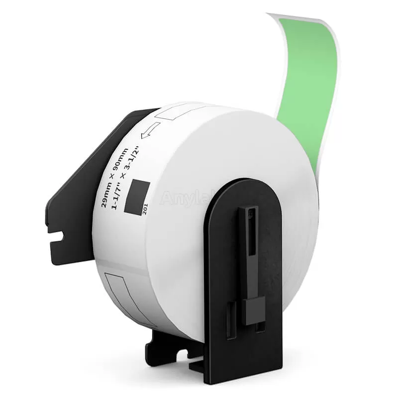 Brother DK-1201 Green Address Labels 1.1'' x 3.5''