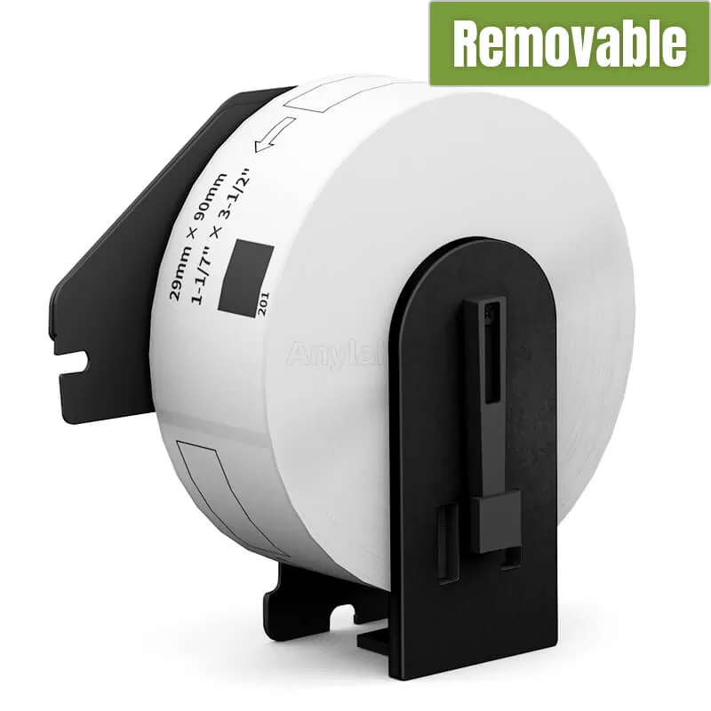 Brother DK-1201 Removable Address Labels 1.1'' x 3.5''