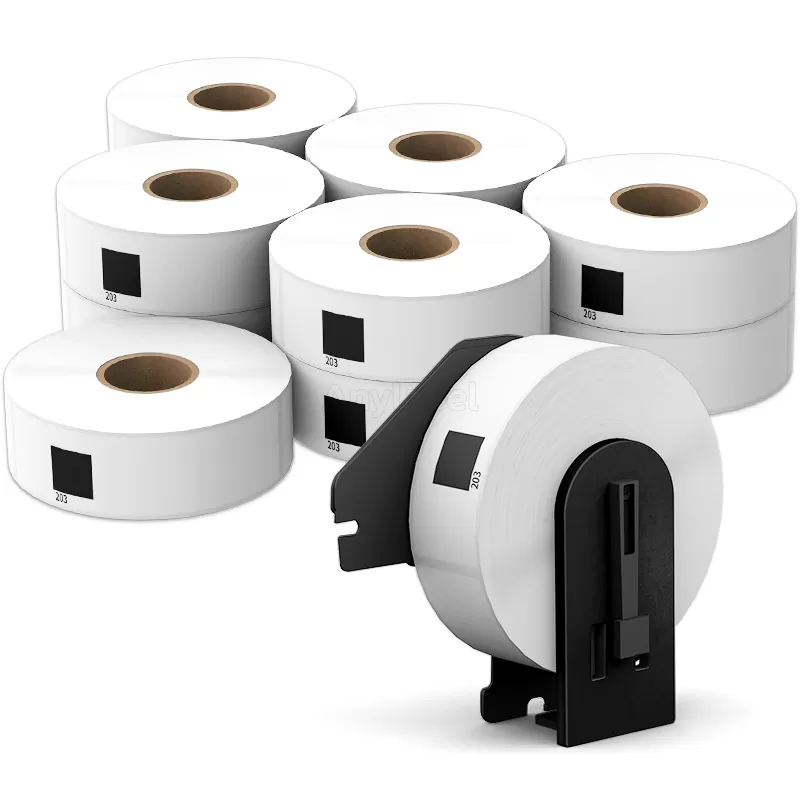 Brother DK-1203 File Folder Labels 0.66'' x 3.4''