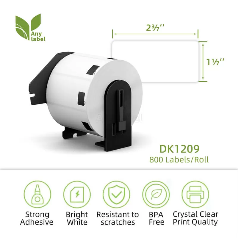 brother dk 1209 barcode labels 2 4 x 1 1 company