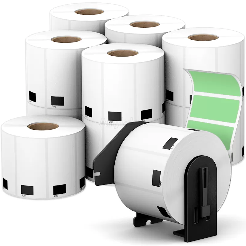 Brother DK-1209 Green Barcode Labels 2.4'' x 1.1''