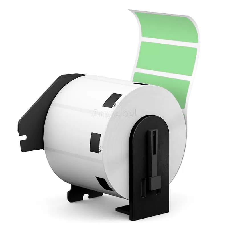 Brother DK-1209 Green Barcode Labels 2.4'' x 1.1''