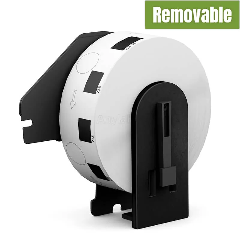 Brother DK-1218 Removable Round Labels 0.94'' In Diameter