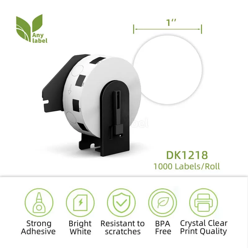 brother dk 1218 round labels 0 94 in diameter company