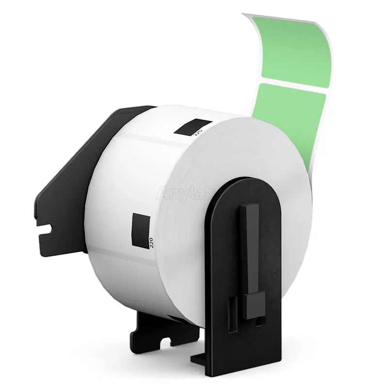 Brother DK-1220 Green Food Labels 1.5'' x 1.8''