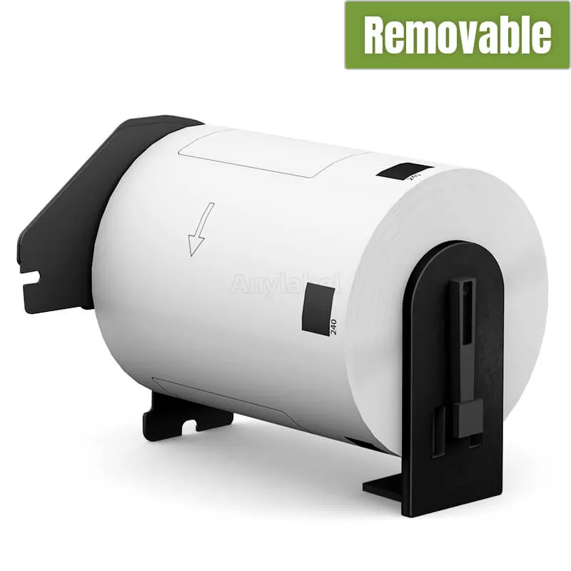 Brother DK-1240 Removable Labels 4'' x 2''