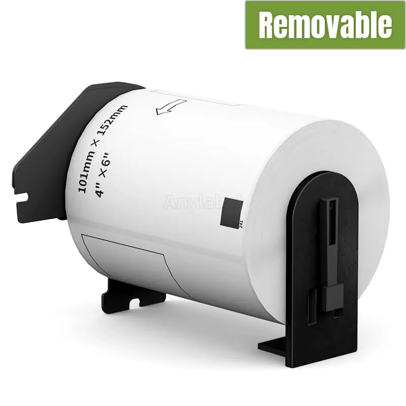 Brother DK-1241 Removable Shipping Labels 4'' x 6''