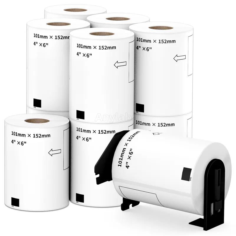 Brother DK-1241 Shipping Labels 4'' x 6''