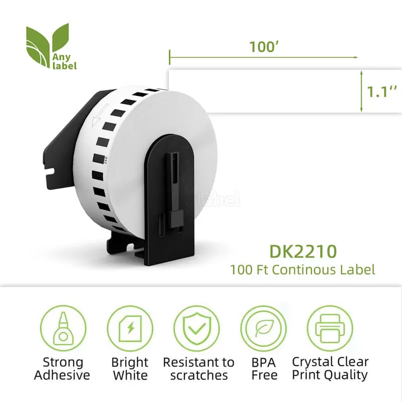 brother dk 2210 continuous labels 1 1 x 100 company