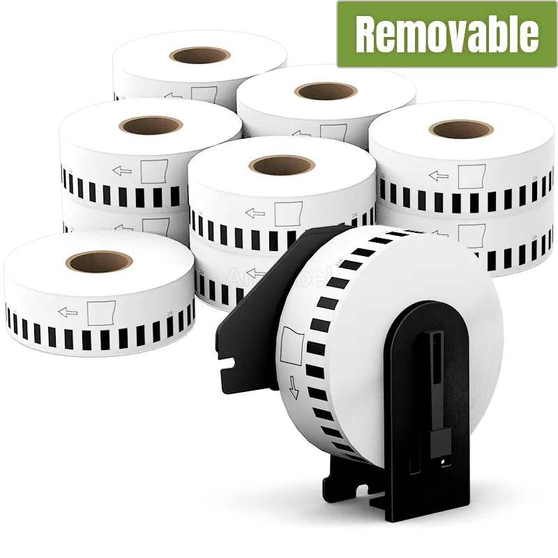 Brother DK-2214 Continuous Removable Labels 0.47'' x 100''