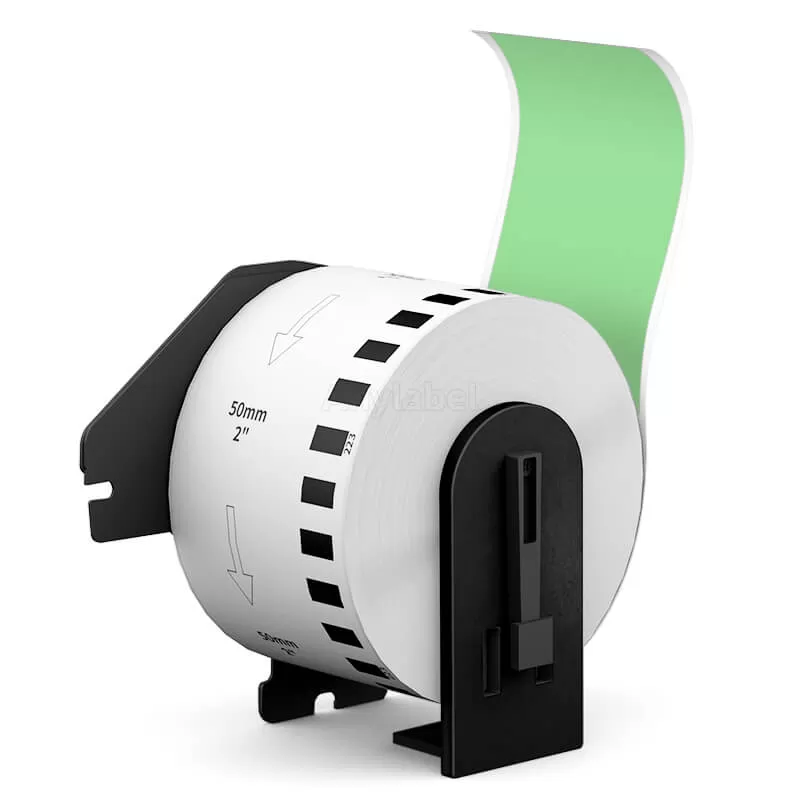 Brother DK-2223 Green Continuous Labels 1.9'' x 100''