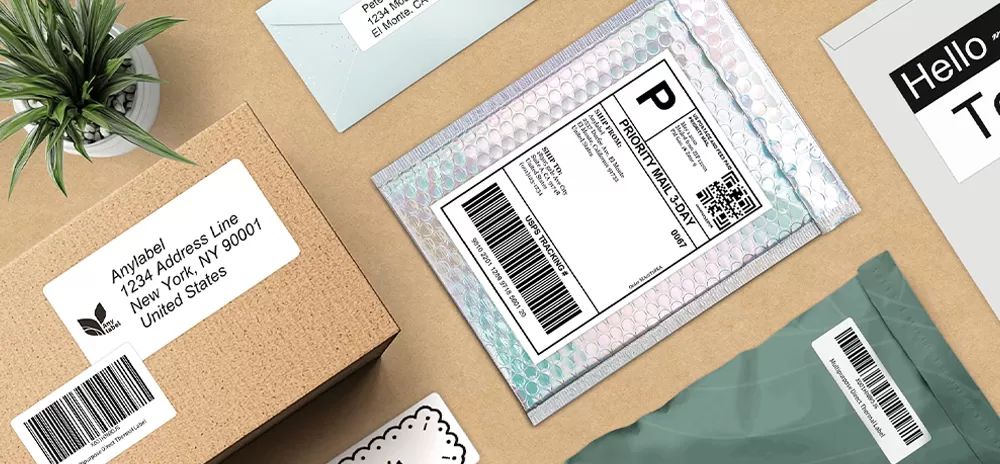 Direct thermal&thermal transfer label