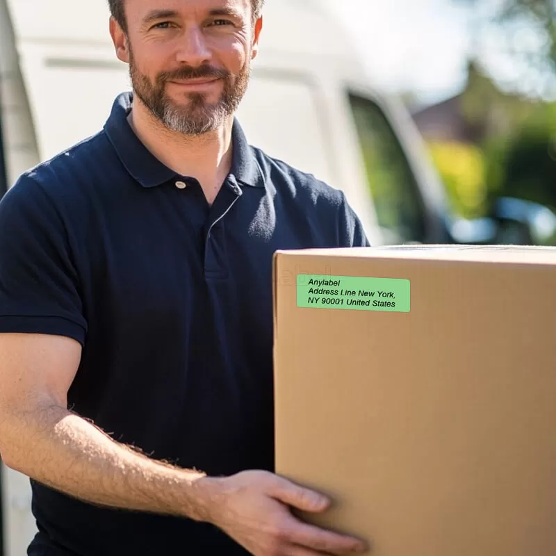 dymo 1738595 compatible green labels 3 4 x 2 1 2 supplier