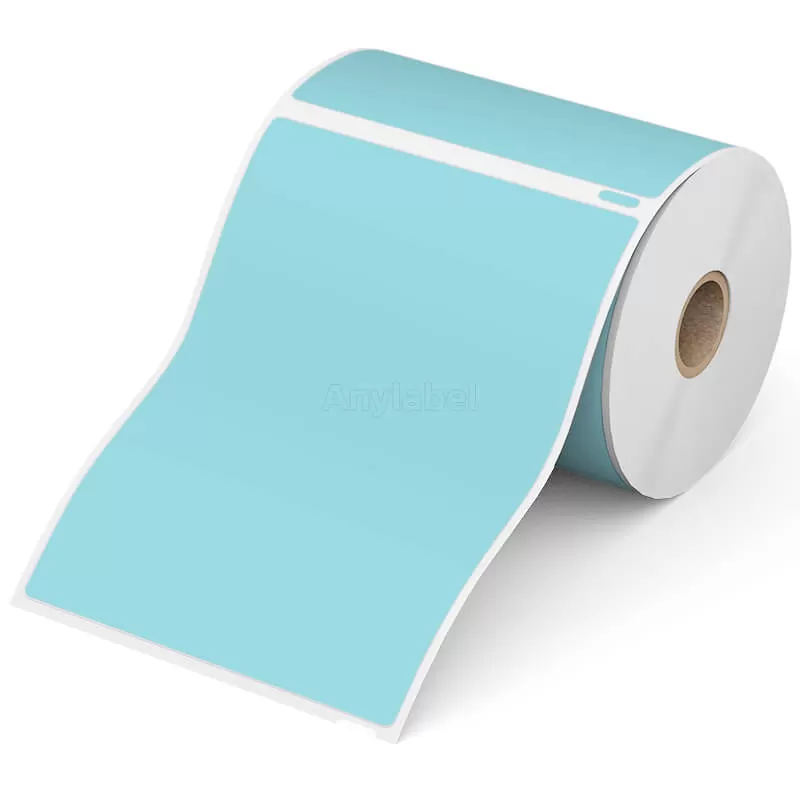 Dymo 1744907 Compatible Blue Shipping Labels 4'' x 6''