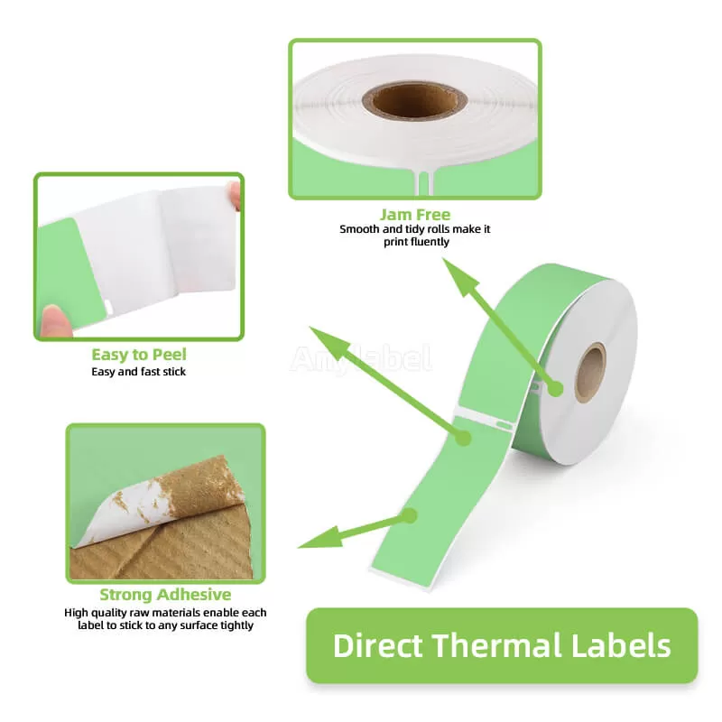 dymo 30252 compatible green labels 1 1 8 x 3 1 2 manufacturer