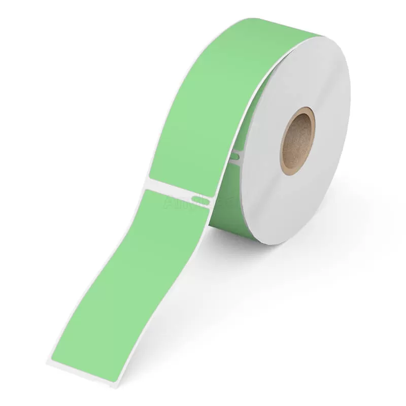 Dymo 30252 Compatible Green Labels 1 1/8'' x 3 1/2''