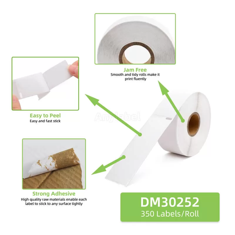 dymo 30252 compatible removable labels 1 1 8 x 3 1 2 supplier