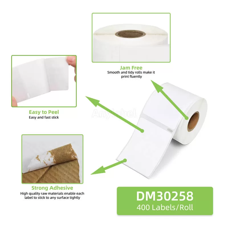 dymo 30258 compatible removable labels 2 1 8 x 2 3 4 supplier