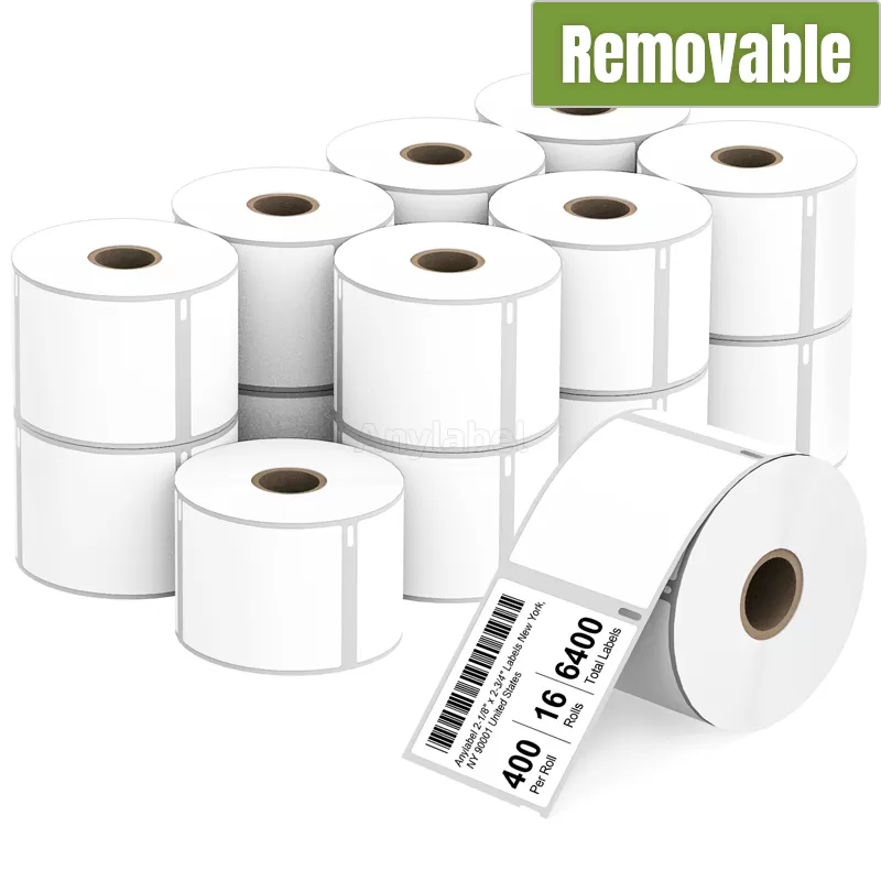 Dymo 30258 Compatible Removable Labels 2-1/8'' x 2-3/4''