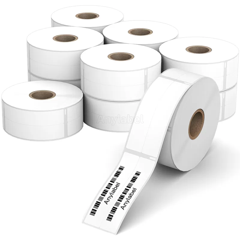 Dymo 30277 Comaptible 2-up Labels 9/16'' x 3-7/16''