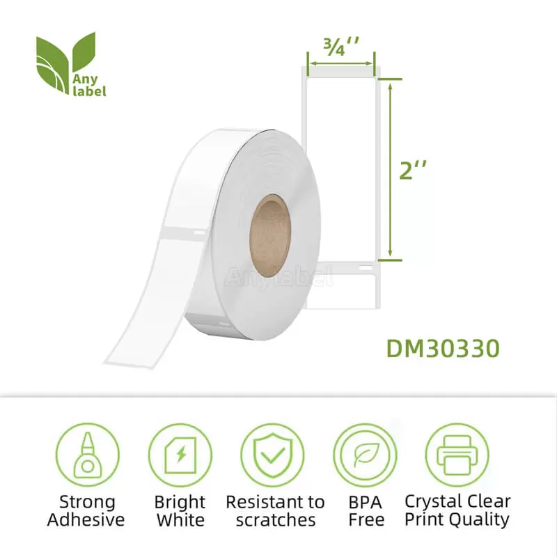 dymo 30330 compatible address labels 3 4 x 2 company