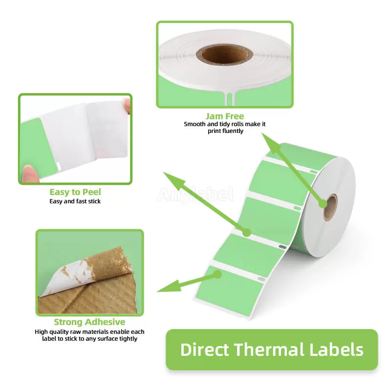 dymo 30334 compatible green barcode labels 2 1 4 x 1 1 4 manufacturer