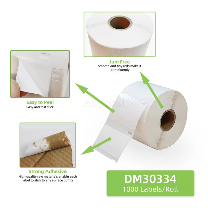 dymo 30334 compatible removable barcode labels 2 1 4 x 1 1 4 supplier