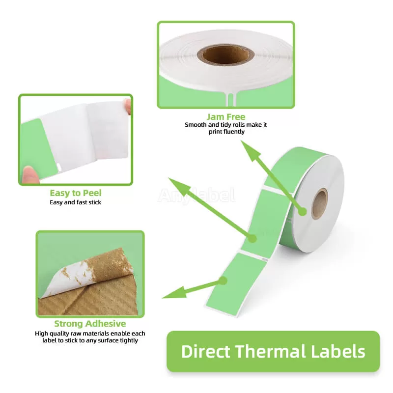 dymo 30336 compatible green labels 1 x 2 1 8 manufacturer