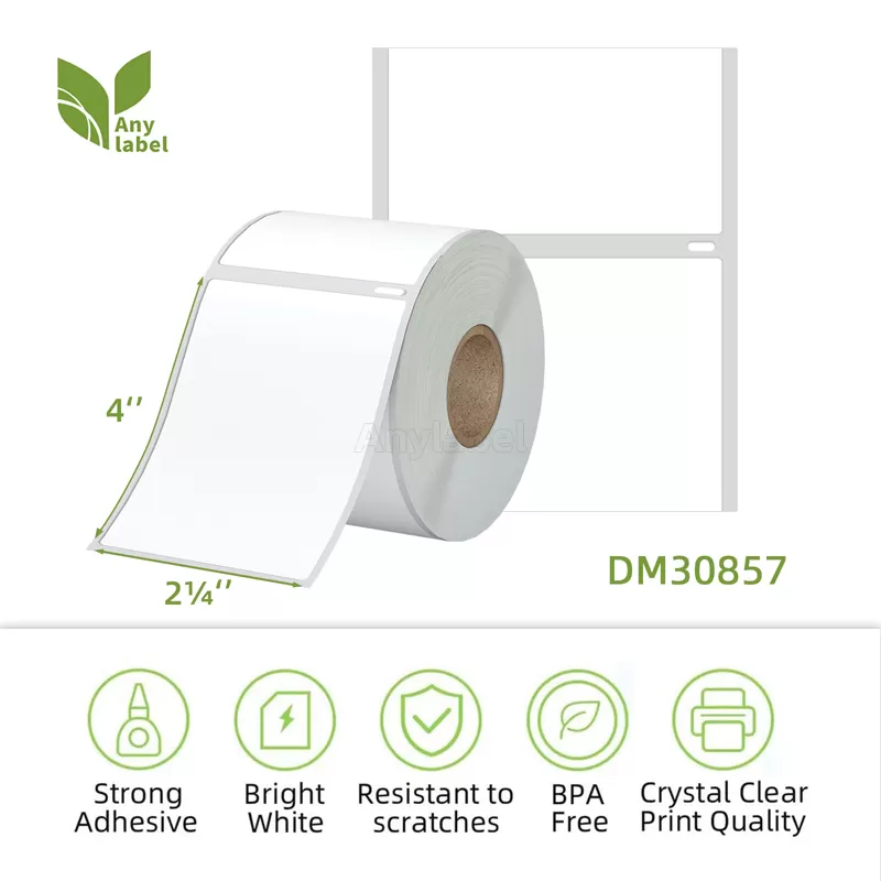 dymo 30857 compatible labels 2 1 4 x 4 company