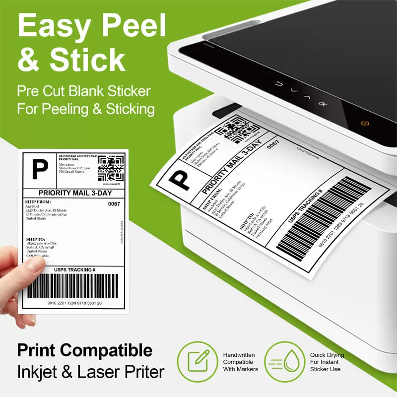 half-sheet-matte-shipping-labels-for-laser-inkjet-printers-manufacturer