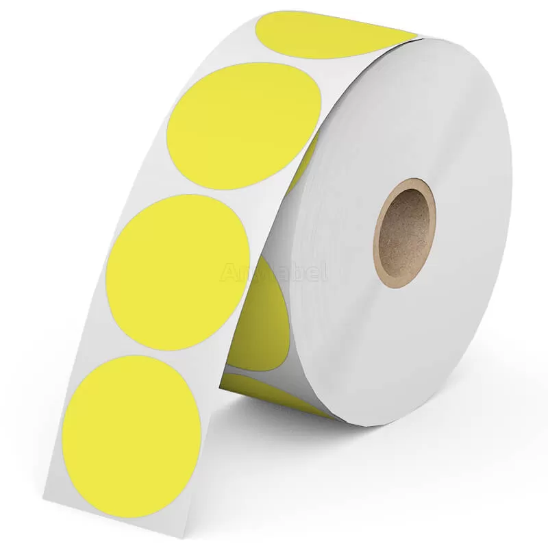 zebra 1 5 colored circle direct thermal shipping labels supplier