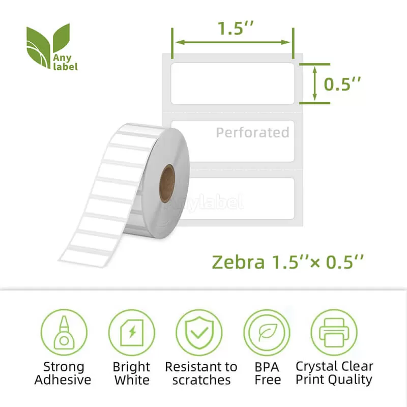 zebra 1 5 x 0 5 direct thermal shipping labels company