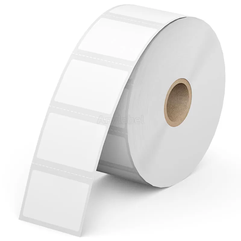 Zebra 1.5'' x 1'' Direct Thermal Shipping Labels