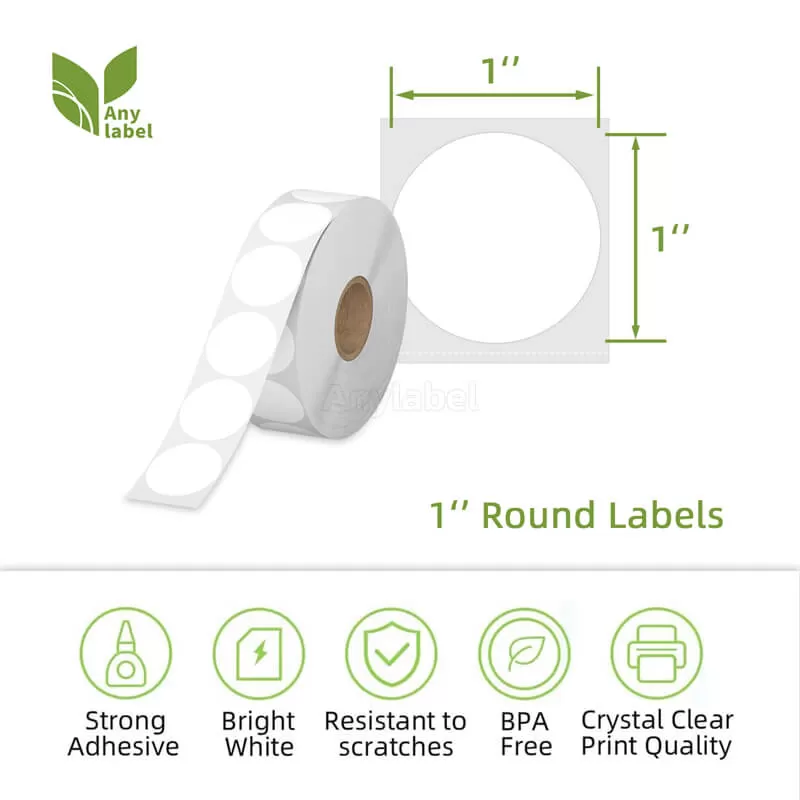 zebra 1 circle direct thermal shipping labels company