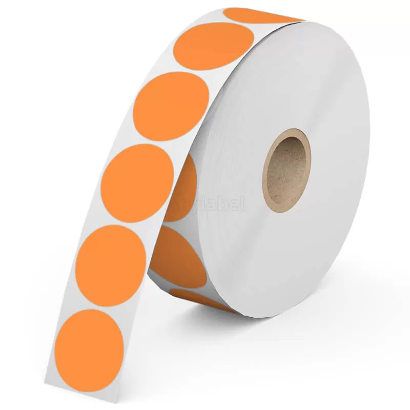 zebra 1 colored circle direct thermal shipping labels china