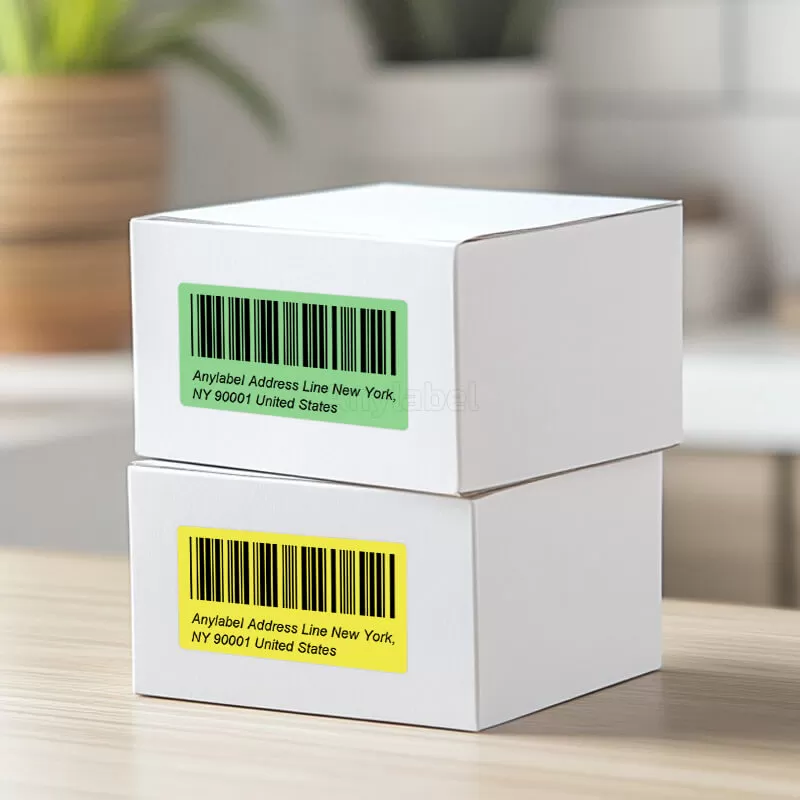 zebra 2 25 x 4 green direct thermal shipping labels supplier