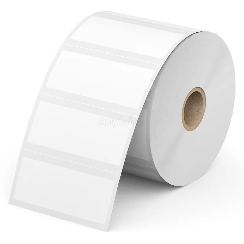 Zebra 2.25'' x 1'' Direct Thermal Shipping Labels